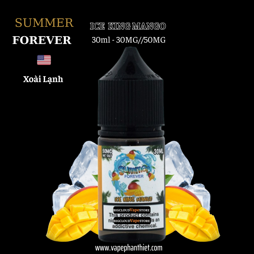 Summer Froever Salt 30ml 30MG-50MG Xoài Lạnh